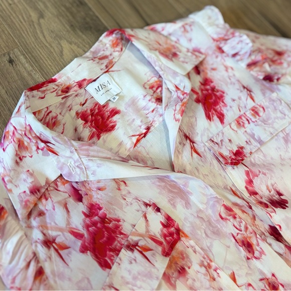 MISA Los Angeles Ana Top – “Abstract Rose Flora” – NWOT – Size Medium - Picture 7 of 9